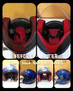 Tempat cuci helm terdekat