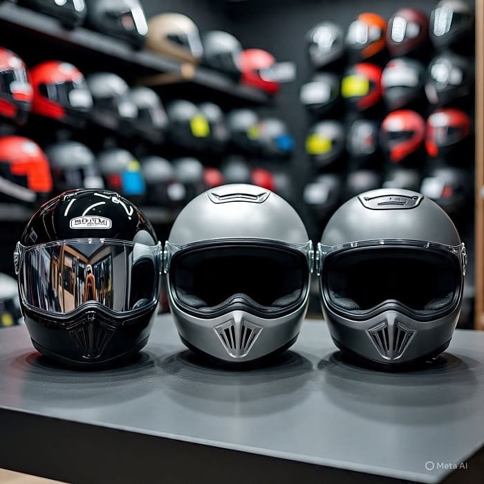 Helm fullface dan Halfface
